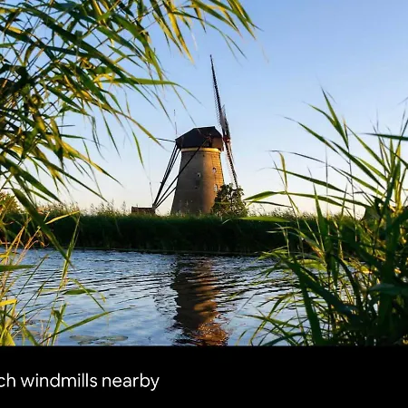 Semesterbostad Tiny House With Sauna & Jacuzzi Near Amsterdam Vijfhuizen